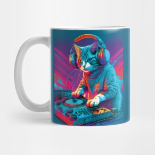 DJ Cat party Mug